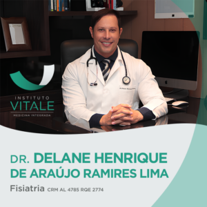Delane Henrique de Araujo Ramires Lima, médica especialista em Medicina Física e Reabilitação e Fisiatria em Maceió, AL.