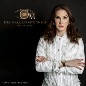 Dra. Mara Barreto Theiss, médica especialista em Oftalmologista em Florianópolis - SC