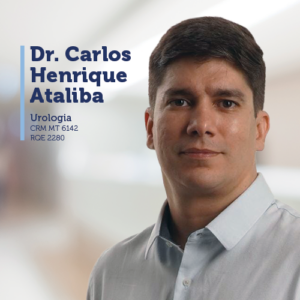 Dr. Carlos Henrique Ataliba, médico especialista em Urologia, atendimento para prevenção, diagnóstico e tratamento de doenças do trato urinário e sistema reprodutor masculino em Cuiabá MT.