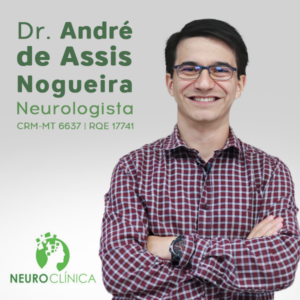 Dr. André de Assis Nogueira, neurologista em Tangará da Serra MT, especialista no diagnóstico, tratamento e acompanhamento das doenças do sistema nervoso, cérebro, medula e nervos periféricos.