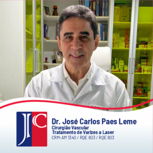 Dr. José Carlos Paes Leme, médico angiologista e cirurgião vascular em Manaus - AM