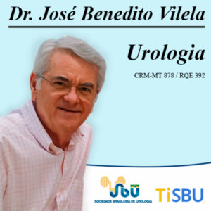 Dr. JOSE BENEDITO VILELA, especialista em urologia, localizado na cidade de Cuiabá, MT.