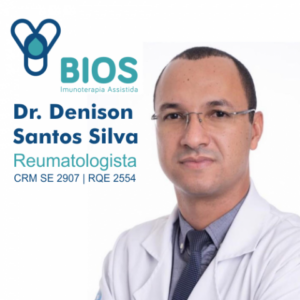 Dr. Denison Santos Silva, médico especialista em Reumatologia em Aracaju. Atendimento especializado no diagnóstico e tratamento de artrite, artrose, fibromialgia, lúpus, osteoporose e cuidados integrais com a saúde das articulações e doenças autoimunes em Sergipe.