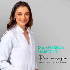 Dra. Gabriela Marcolin, médica especialista em pneumologia em Chapecó - SC. Consulta pneumológica, diagnóstico e tratamento de doenças respiratórias e pulmonares.