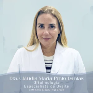 Dra. Claudia Maria Pinto Dantas, especialista em oftalmologia em Niterói
