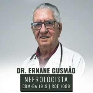Dr. Ernane Nelson Antunes Gusmão, médico especialista em nefrologia em Salvador - BA. Tratamento de doenças renais, hipertensão e hemodiálise.