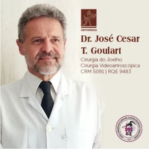 Dr. José Cesar T. Goulart, médico especialista em Ortopedia e Traumatologia em Florianópolis - SC