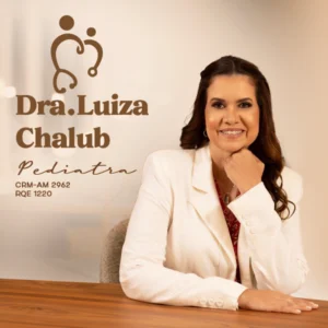 Dra. Luiza Maria Cohen Chalub, médica especialista em pediatria em Manaus - AM. Consulta pediátrica de rotina, puericultura, acompanhamento do crescimento e desenvolvimento infantil e tratamento de doenças da infância.