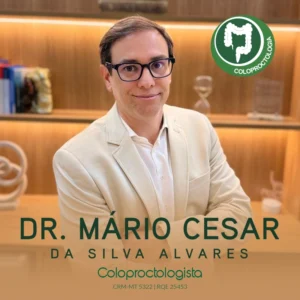 Mario Cesar da Silva Alvares, especialista em Coloproctologia em Rondonopolis, Mato Grosso