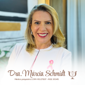Dra. MARCIA SCHMIDT psiquiatra especialista, localizada em Canoas, Rio Grande do Sul.