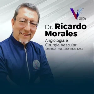 Dr. Ricardo Morales, angiologista e cirurgião vascular em Aracaju SE, especialista no diagnóstico e tratamento de doenças vasculares, circulação sanguínea e saúde vascular.
