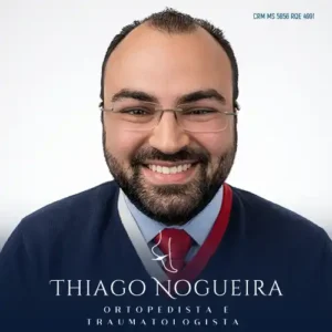 Thiago Nogueira Santos, especialista em Ortopedia e Traumatologia, especialista em cirurgia do pé e tornozelo, em Campo Grande, Mato Grosso do Sul.