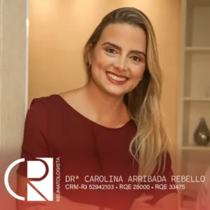 Dra. Carolina Rebello, reumatologista em Niterói RJ, especialista no diagnóstico, prevenção e tratamento das doenças reumatológicas, promovendo qualidade de vida e controle da dor.