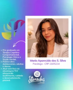 Clínica Stimulus – Terapias Integradas, especializada em Psicologia, oferecendo atendimento psicológico em Teresina, PI.