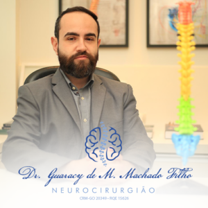 Dr. Guaracy de M. Machado Filho, especialista em Neurocirurgia, diagnóstico e tratamento de doenças neurológicas e da coluna em Goiânia GO.