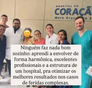 Dr. Alex Sander Cardoso, atendimento especializado em tratamento de feridas agudas e crônicas em Campo Grande MS.