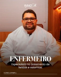 Dr. Alex Sander Cardoso, atendimento especializado em tratamento de feridas agudas e crônicas em Campo Grande MS.