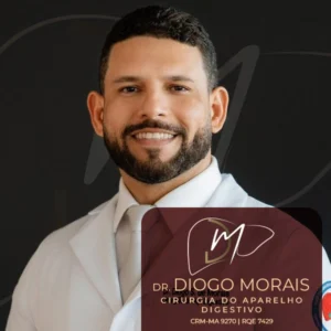 Diogo Morais, especialista em Cirurgia do Aparelho Digestivo em São Luís, Maranhão