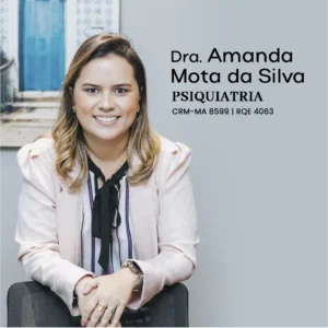 Dra. Amanda Mota da Silva, médica psiquiatra em São Luís - MA