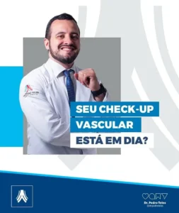 Dr. Pedro Teles, especialista em Cirurgia Vascular, prevenção, diagnóstico e tratamento de doenças vasculares em Goiânia G