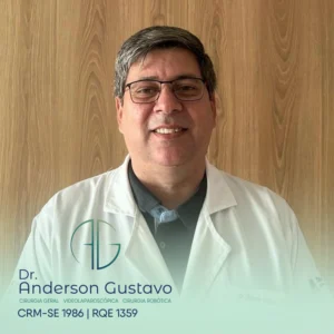Anderson Gustavo, cirurgiao geral com atendimento em Aracaju, Sergipe