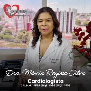 Dra. Marcia Regina Silva, médica cardiologista em Manaus - AM