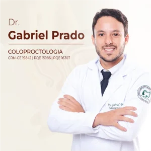 Dr. Gabriel Lopes Ponte Prado, médico coloproctologista em Fortaleza - CE