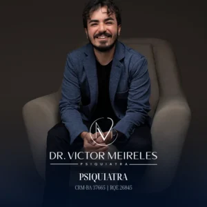 Victor Meireles Campos, médico psiquiatra em Irecê, Bahia, especialista em saúde mental e atendimento psiquiátrico