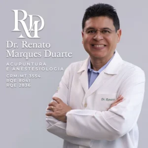 Dr. Renato Marques Duarte, médico especialista em anestesiologia em Cuiabá - MT. Avaliação pré-anestésica, medicina perioperatória e controle da dor.