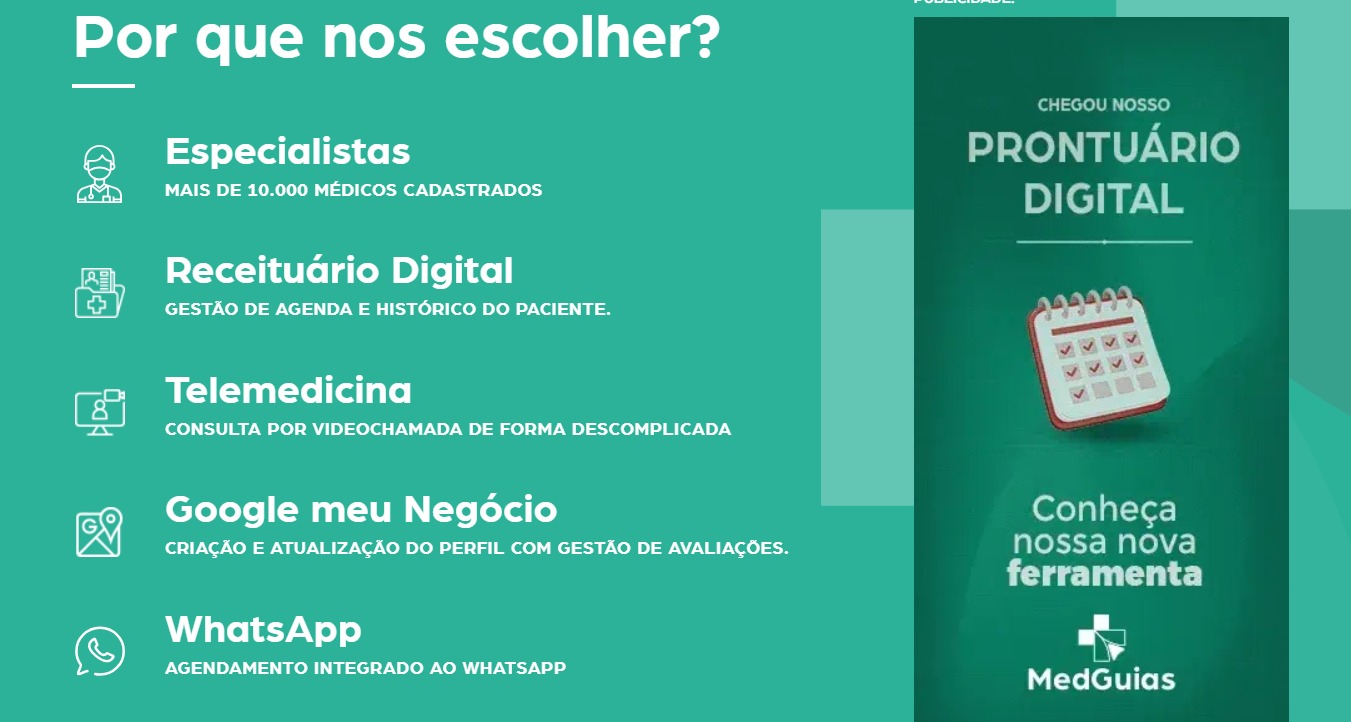 agendar consulta médica no MedGuias.