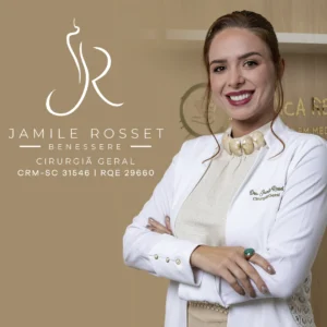 Dra. Jamile Rosset, médica cirurgiã geral em Chapecó - SC