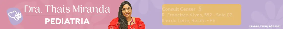 Banner Título Dra. Thais Miranda em Recife/PE