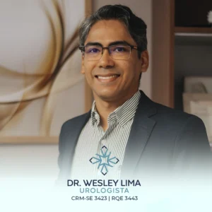 Wesley Lima, médico urologista em Aracaju, Sergipe, com atuação na área de saúde urológica e atendimento especializado